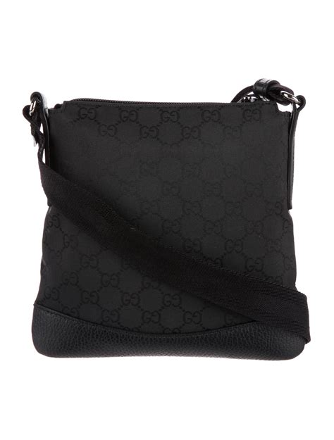 gucci nylon crossbody|Gucci crossbody with thick strap.